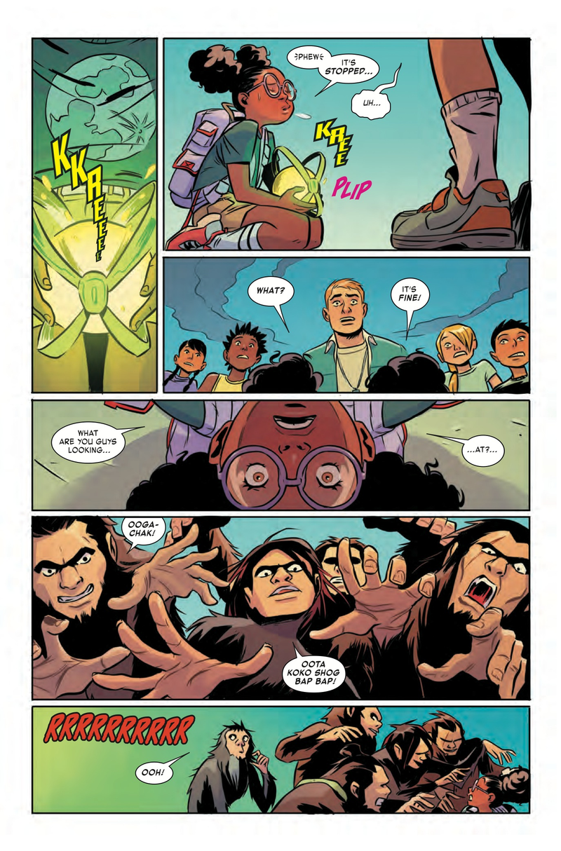 Illustration for article titled Exclusive Marvel preview: The playground gets prehistoric in Moon Girl & Devil Dinosaur